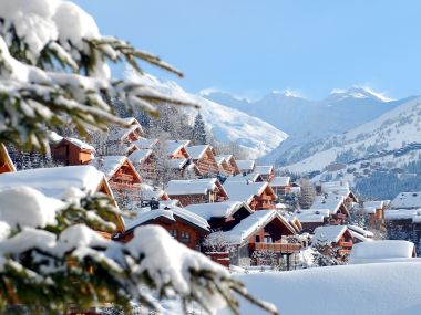 Skidorf Méribel - Mottaret