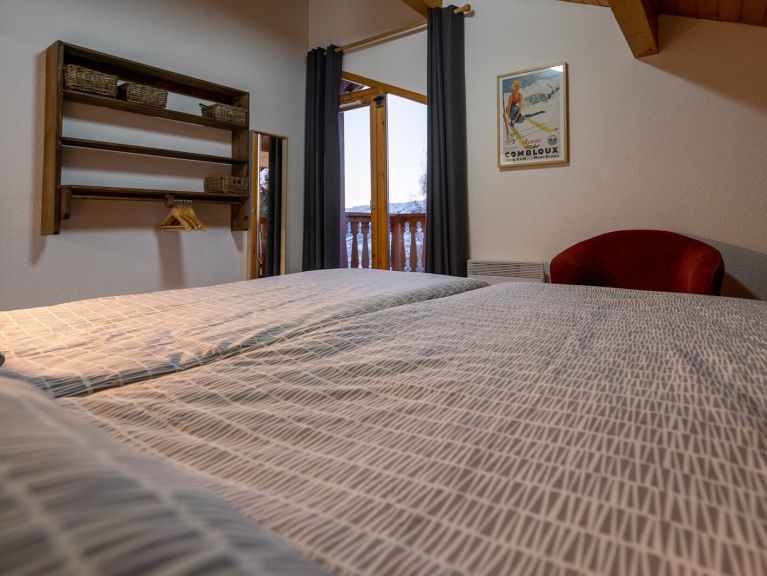 Ferienhaus De Vallandry Ekseption mit Sauna