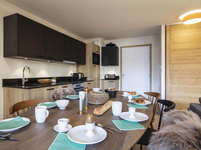 Ferienwohnung Neige et Soleil mit Kabine