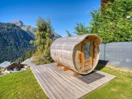 Ferienhaus Les Oisillons mit Außensauna-22
