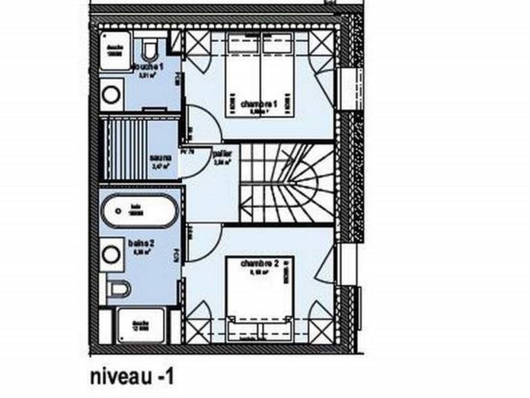 Ferienhaus Caseblanche Augustine mit Holzofen und Sauna