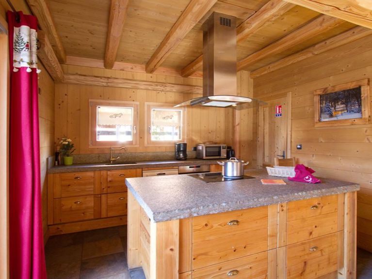 Ferienhaus Le Prestige Lodge mit privatem Schwimmbad