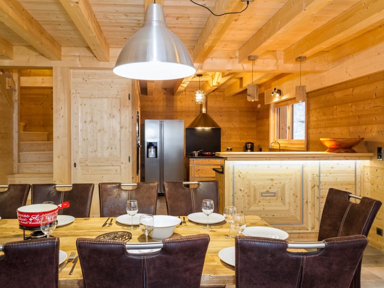 Ferienhaus Haute Cime mit Außenwhirlpool und Sauna