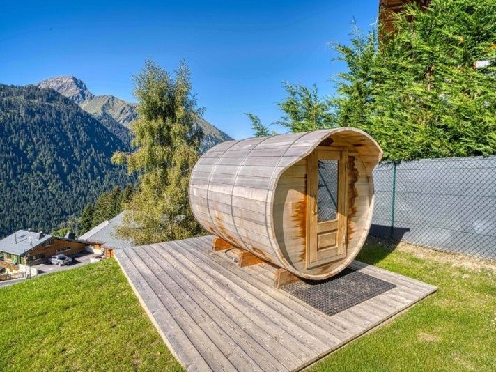 Ferienhaus Les Oisillons mit Außensauna