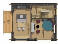 Ferienwohnung The Peak White Diamond Chalet-5