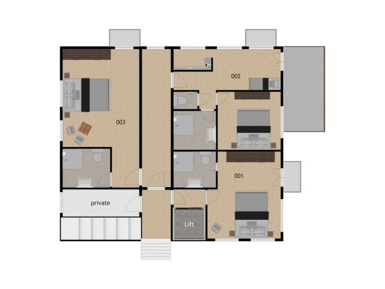 Ferienhaus Tirolerhof Apart Catering-Service inklusive
