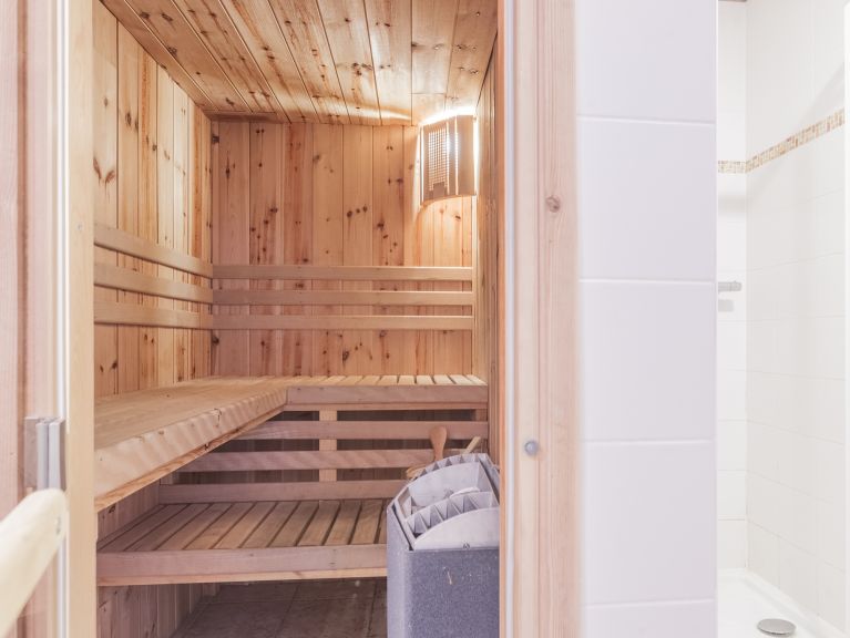 Ferienwohnung Dame Blanche mit Sauna und offenem Kamin