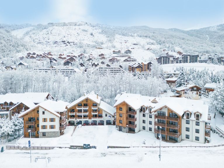 Ferienwohnung Le Cristal Lodge Bergblick