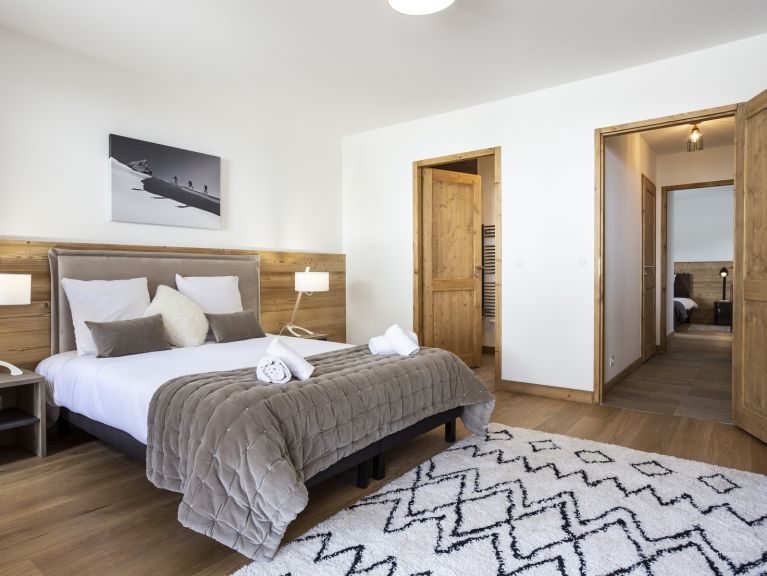 Ferienwohnung Le Diamant des neiges Bergblick