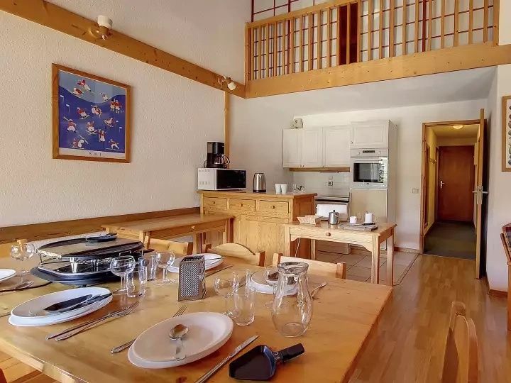 Ferienwohnung Résidence Le Hors Piste mit Mezzanin