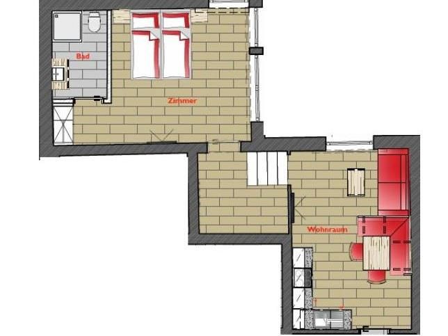 Ferienwohnung A Casa Juwel Top 4