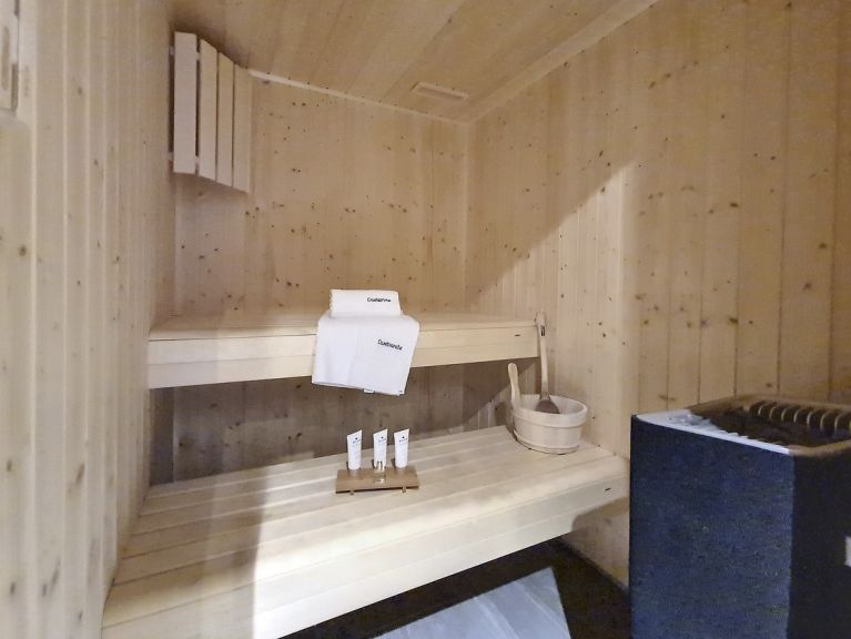 Ferienhaus Caseblanche Augustine mit Holzofen und Sauna