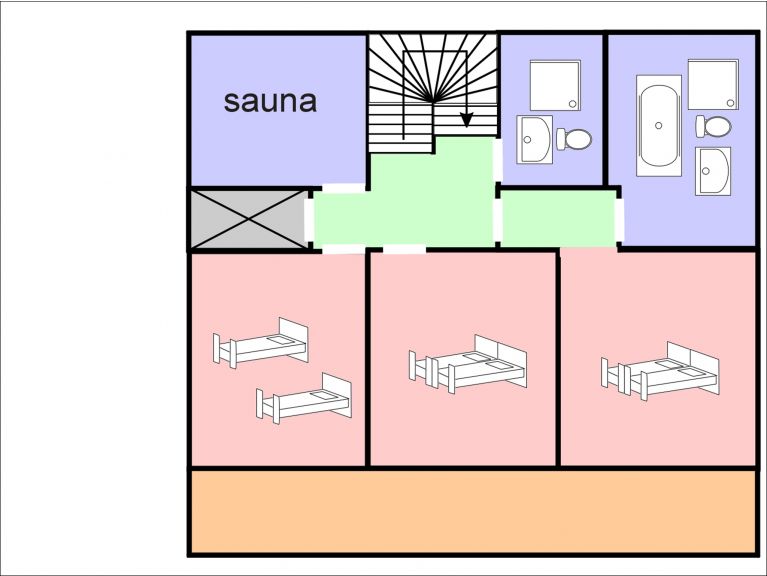 Ferienhaus Collons 1850 mit eigener Sauna