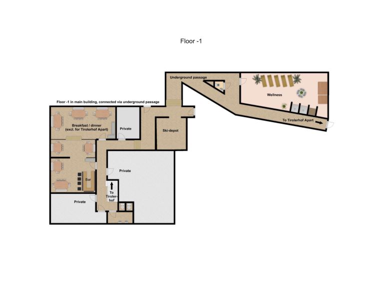 Ferienhaus Tirolerhof Apart Catering-Service inklusive