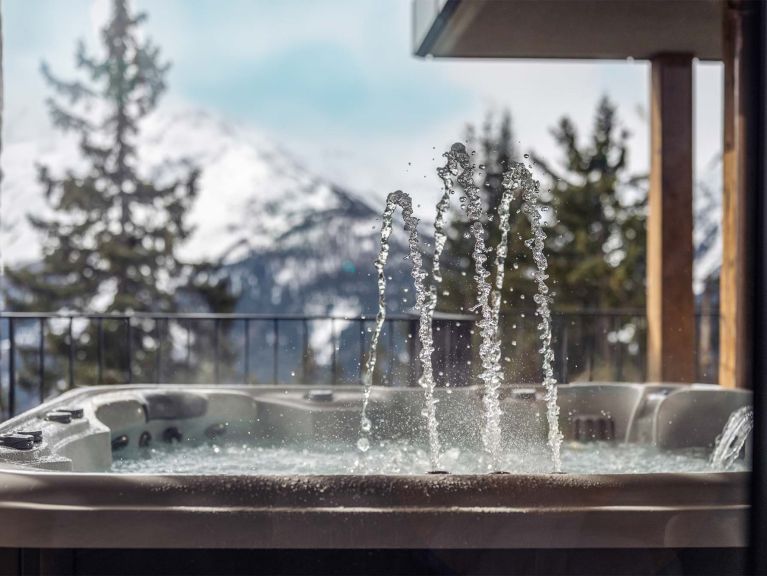 Ferienwohnung Résidence L'Orée du Bois mit Außenwhirlpool