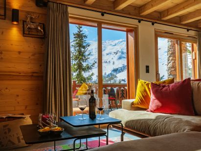 Ferienhaus Le Hameau des Marmottes mit Familienzimmer und Sauna-0