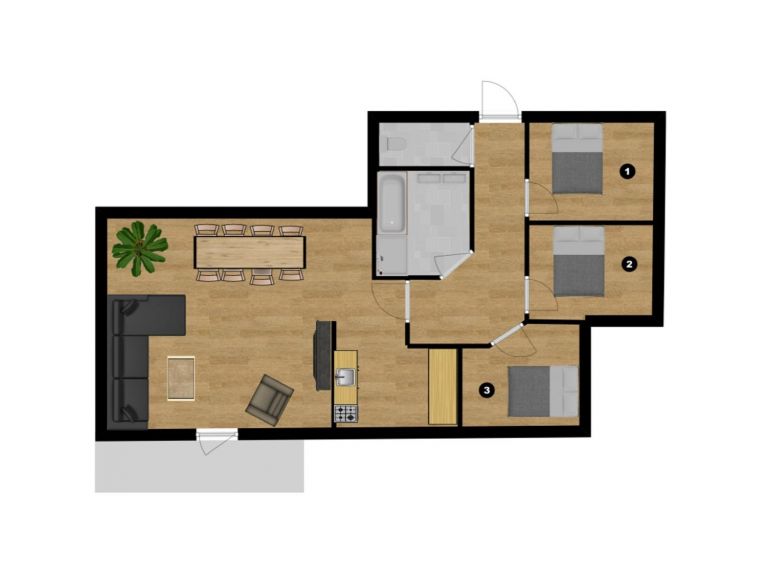 Ferienwohnung Dorferapartment Catering-Service inklusive