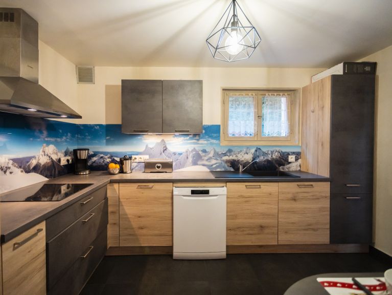 Ferienwohnung l'Ours mit Außenwhirlpool