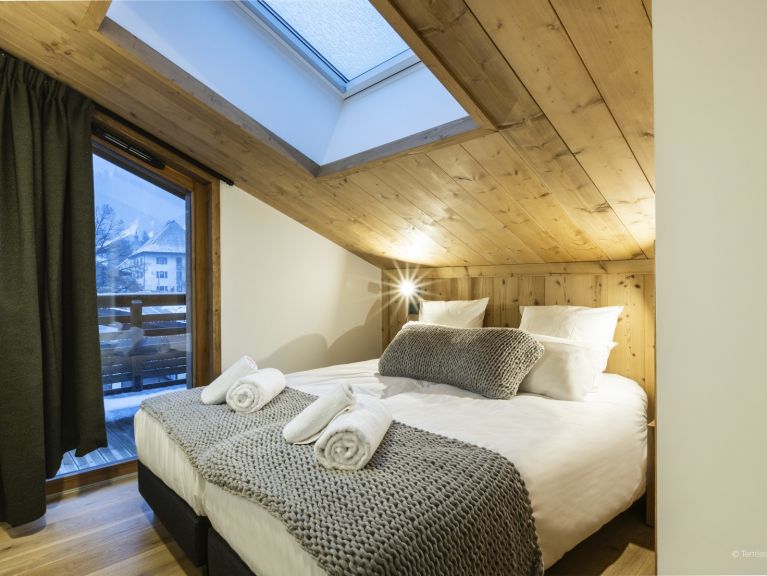 Ferienwohnung Le Flocon Blanc Bergblick