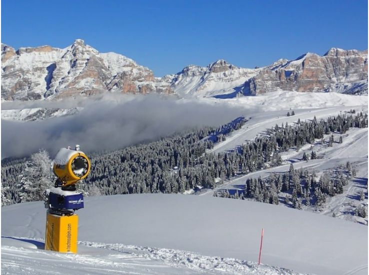 Hoch gelegene Skigebiete