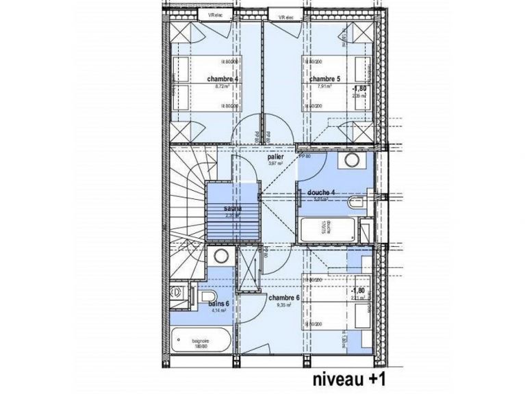 Ferienhaus Caseblanche Bouc Blanc mit Kamin und Sauna