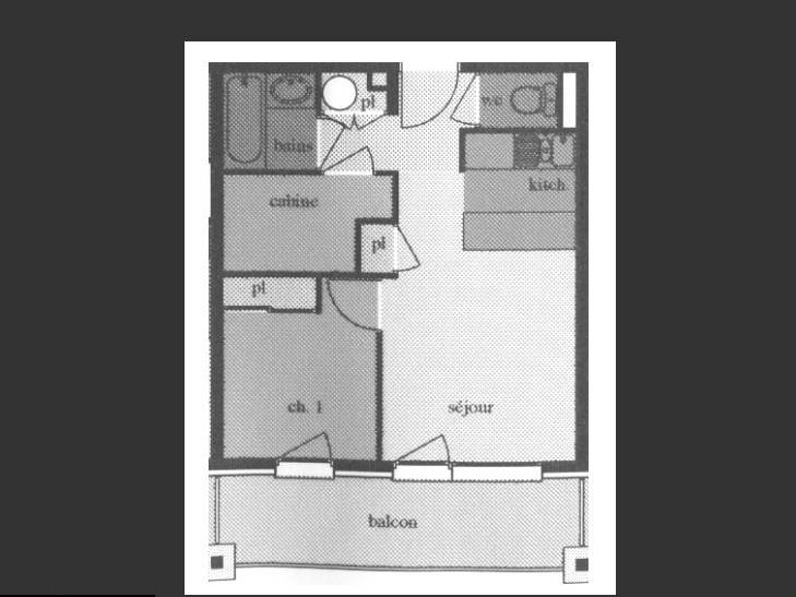 Ferienwohnung Les Côtes d'Or Argentière - 202