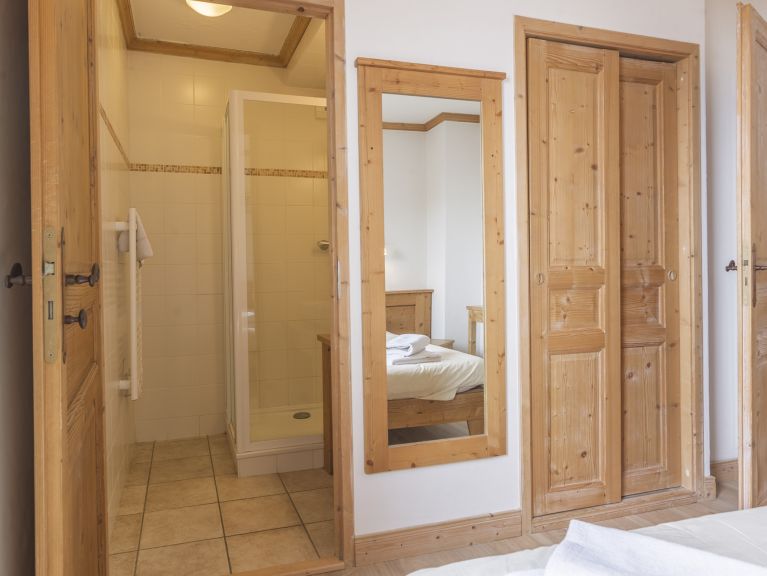 Ferienwohnung Dame Blanche mit Kabine und offenem Kamin