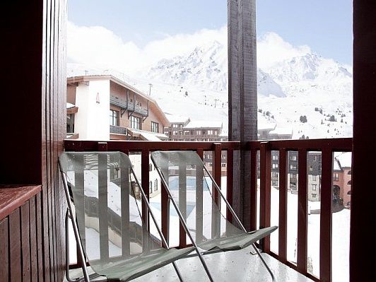 Ferienwohnung Les Gémeaux Studio mit Schlafbereich