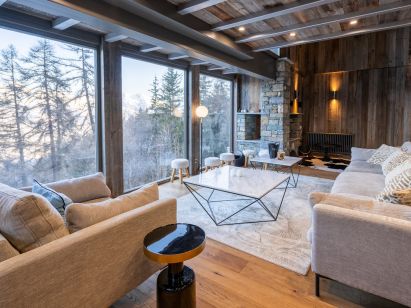 Ferienhaus De Vallandry Masara mit Außenwhirlpool und Sauna-1
