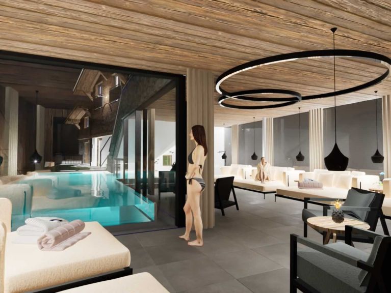 Ferienwohnung The Peak White Diamond Chalet
