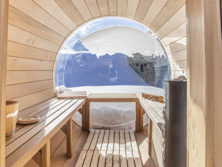 Ferienwohnung Lodge PureValley mit privat Freiluftsauna
