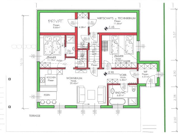 Ferienwohnung Alpenchalet am Wildkogel Kristall