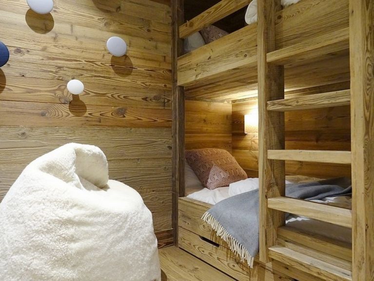 Ferienhaus Caseblanche Peak à Vue mit Kamin