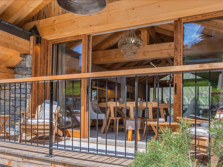 Ferienhaus Le Duc Blanc mit Außenwhirlpool