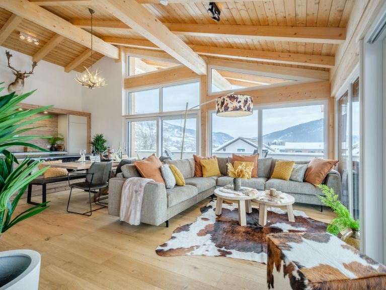 Ferienwohnung Am Kreischberg Penthouse mit Kamin und eigener Sauna