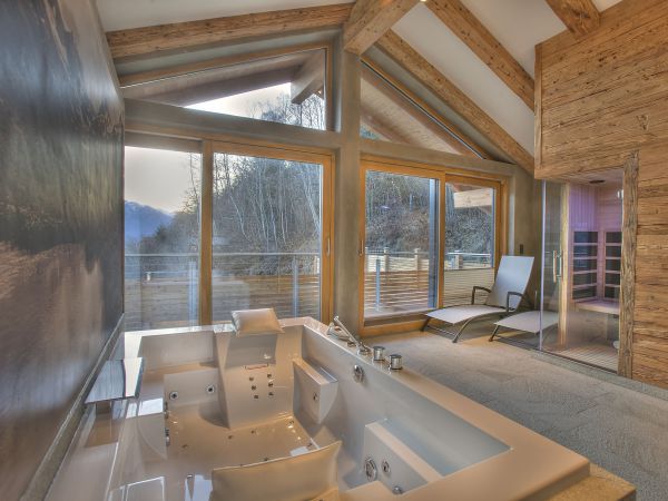 Ferienwohnung Alpenchalet am Wildkogel Smaragd mit Wellnessbereich