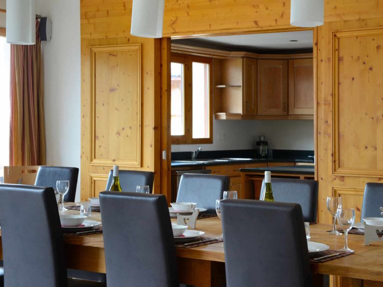 Ferienhaus Les Chalets des deux Domaines