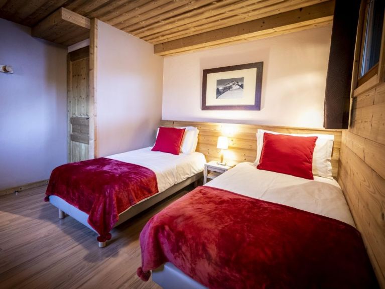Ferienhaus du Cocoon Pierra Menta 2 mit Sauna und gemeinsamem Außenwhirlpool